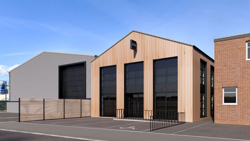 The Site Chosen View commercial development