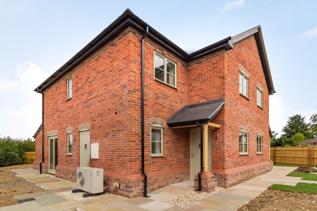 Exterior of commercial development Staunton Garden Centre, Gloucestershire