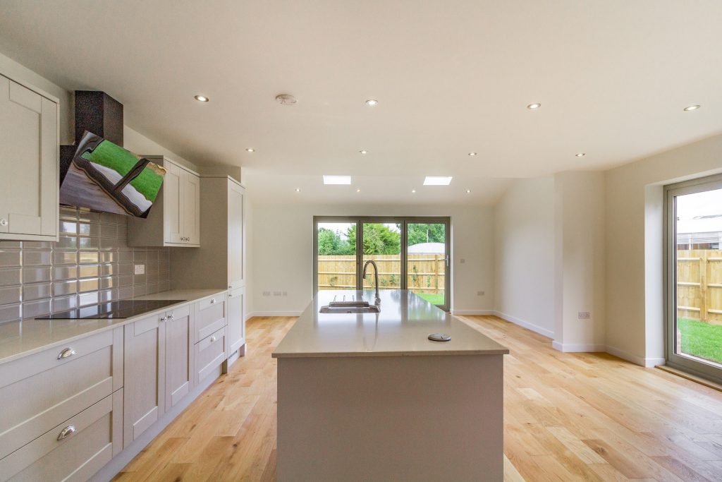 Kitchen interior of commercial development Staunton Garden Centre, Gloucestershire