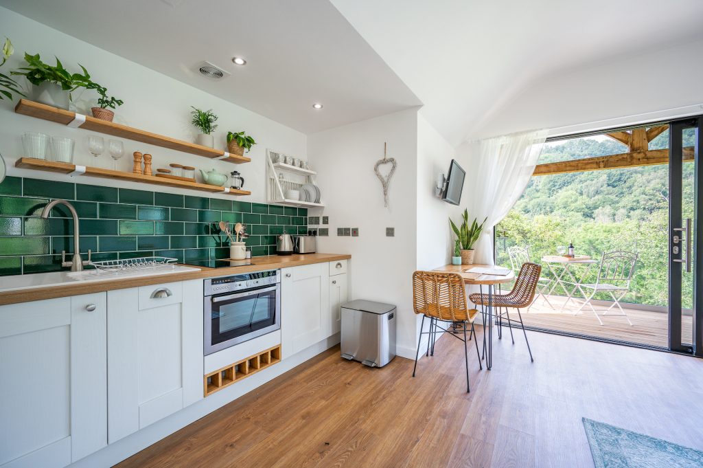 Kitchen at the Sailmakers View, Wye Valley