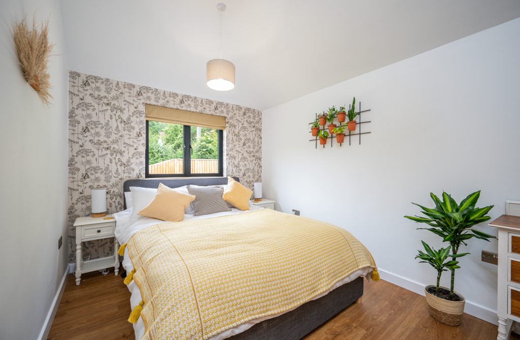 Bedroom at the Sailmakers View, Wye Valley