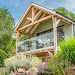 Exterior and garden at the Sailmakers View, Wye Valley