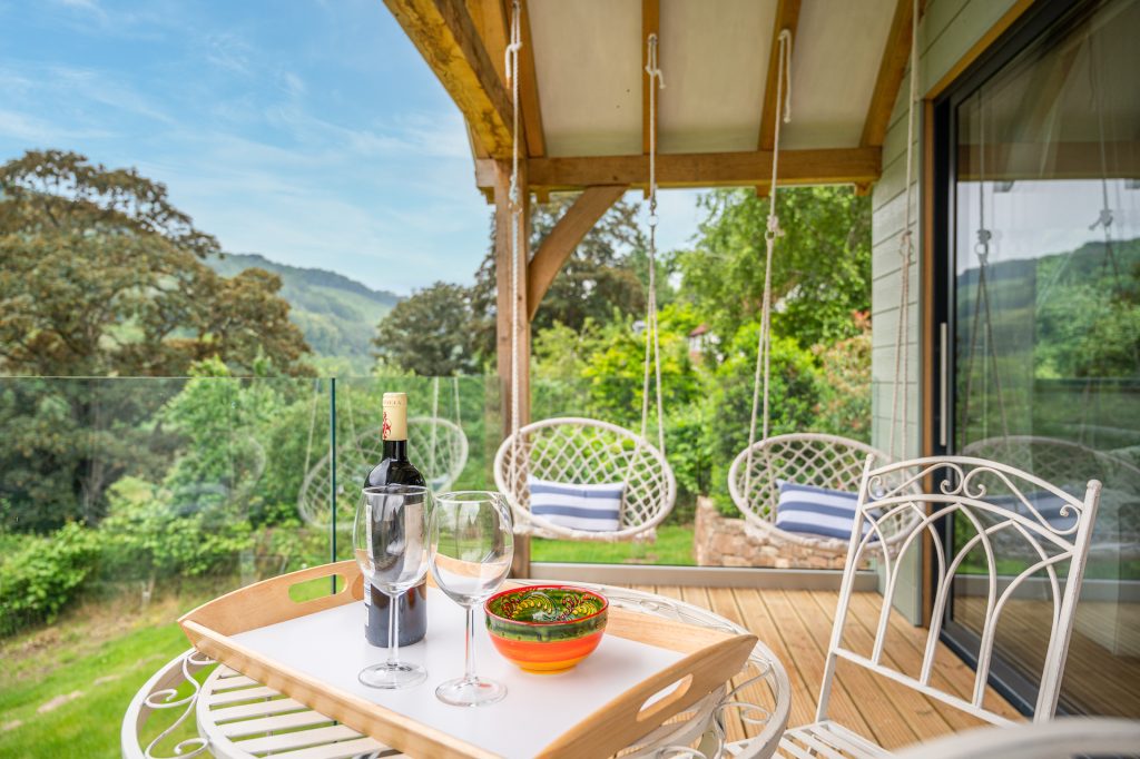 Balcony at the Sailmakers View, Wye Valley