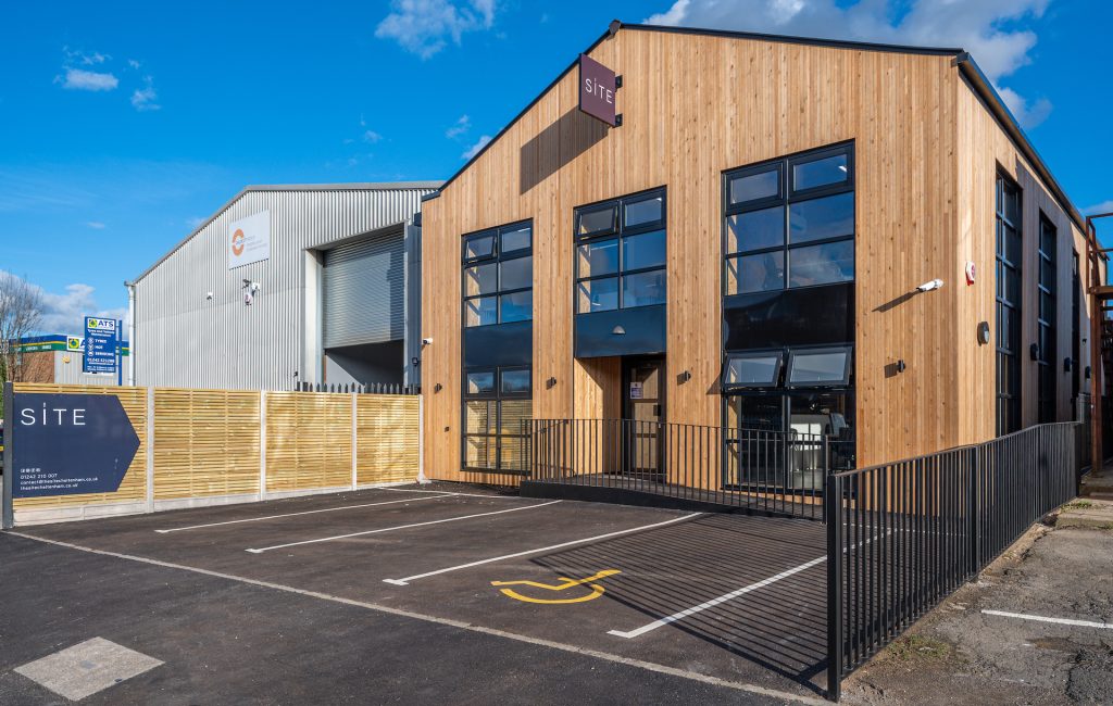 Exterior of offices at Chosen View Road, Cheltenham