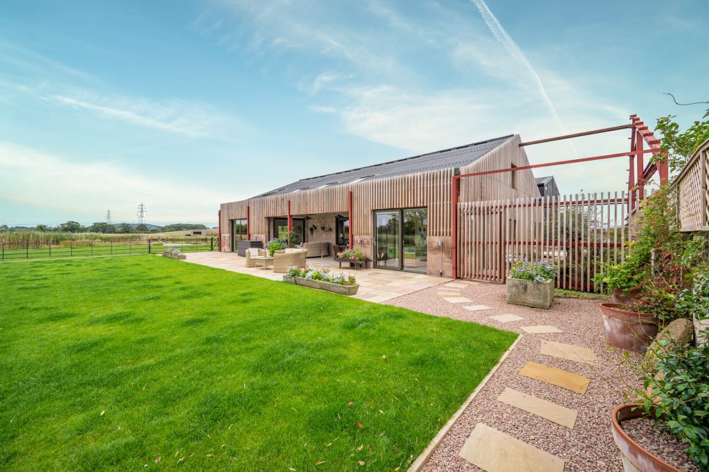 Exterior of The Grain Barn, Tibberton, Gloucestershire