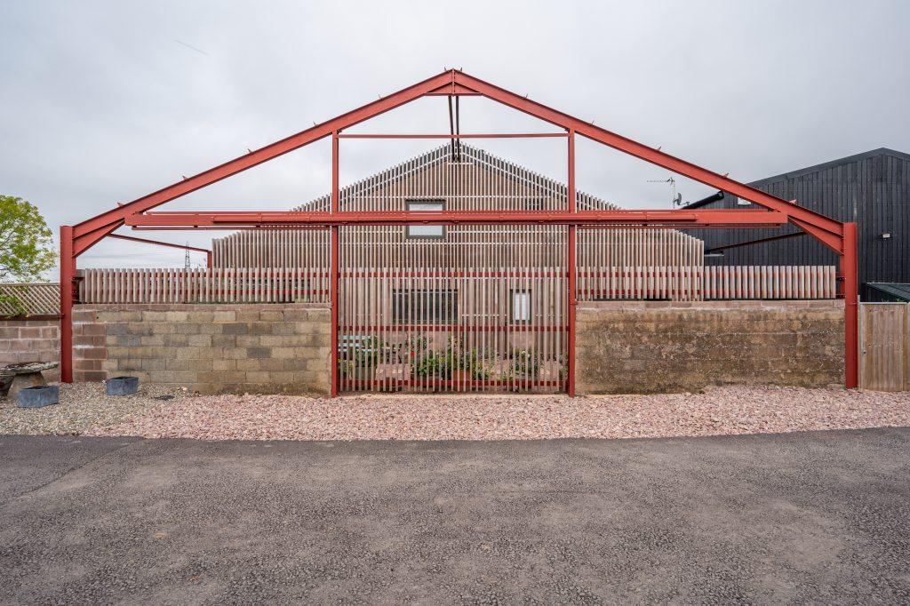 Exterior of The Grain Barn, Tibberton, Gloucestershire