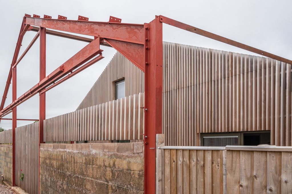 Exterior of The Grain Barn, Tibberton, Gloucestershire