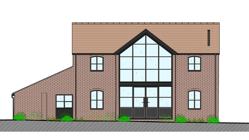 Barn 5 front elevation2